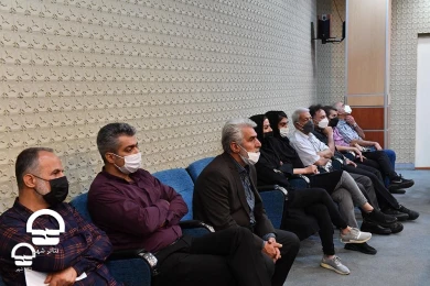 جلسه مدیر کل هنرهای نمایشی با کارکنان مجموعه تئاتر شهر 
عکس: کاوه کرمی