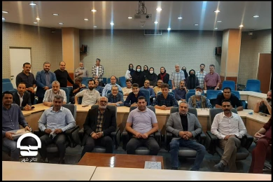 مراسم تکریم معاون اجرایی و مدیر هماهنگی تئاتر شهر 
عکس: حسن کریمخان زند