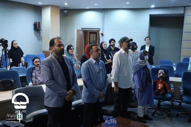 نشست رسانه ای نوزدهمین جشنواره بین المللی تئاتر عروسکی تهران - مبارک 
عکس: میلاد میرزا علی