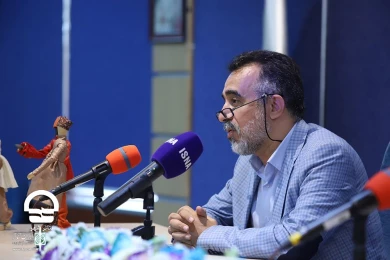 نشست رسانه ای نوزدهمین جشنواره بین المللی تئاتر عروسکی تهران - مبارک 
عکس: میلاد میرزا علی