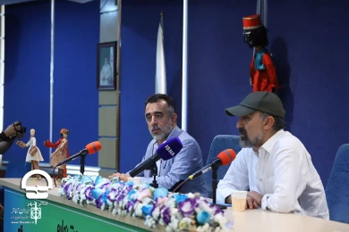 نشست رسانه ای نوزدهمین جشنواره بین المللی تئاتر عروسکی تهران - مبارک 
عکس: میلاد میرزا علی