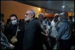 حضور تعدادی ازهنرمندان شناخته شده تئاترو سینما در تالار اصلی مجموعه تئاتر شهر 5
