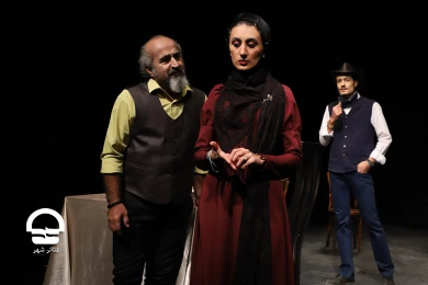 نمایش "فقط یک دقیقه طول میکشه" - تالار قشقایی 
عکس : میلاد میرزا علی