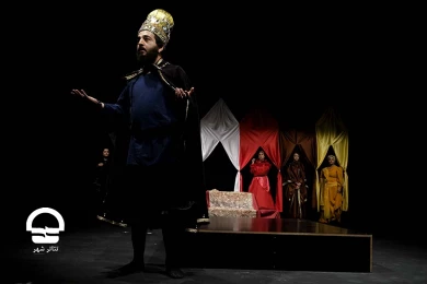 نمایش "هفت پیکر" - تالار چهارسو 
عکس: رضا معطریان