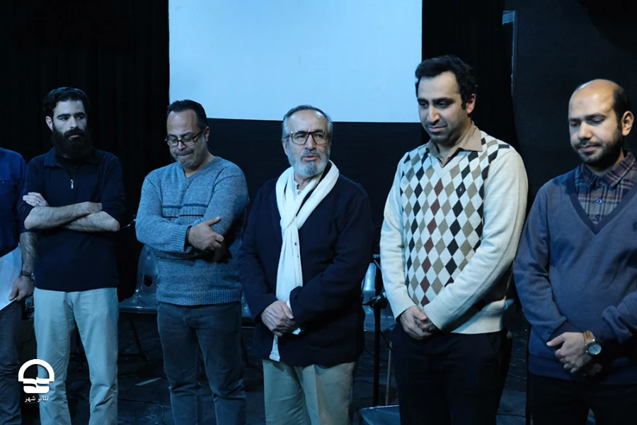 بخش رادیو تئاتر «صاحبدلان» در ایستگاه پایانی - پلاتو اجرا 
عکس: میلاد میرزا علی
