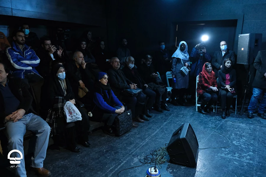 بخش رادیو تئاتر «صاحبدلان» در ایستگاه پایانی - پلاتو اجرا 
عکس: میلاد میرزا علی