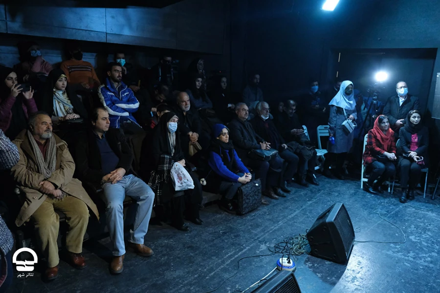 بخش رادیو تئاتر «صاحبدلان» در ایستگاه پایانی - پلاتو اجرا 
عکس: میلاد میرزا علی