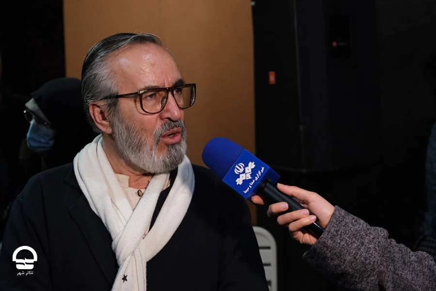 بخش رادیو تئاتر «صاحبدلان» در ایستگاه پایانی - پلاتو اجرا 
عکس: میلاد میرزا علی