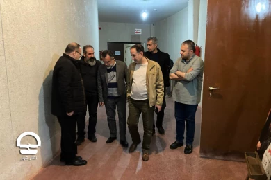 بازدید مدیرکل هنرهای نمایشی و مدیرعامل انجمن هنرهای نمایشی از تئاتر شهر در آستانه برگزاری جشنواره تئاتر فجر 
عکس: پرویز گوهری راد ( روابط عمومی مجموعه تئاتر شهر )