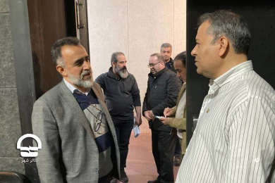 بازدید مدیرکل هنرهای نمایشی و مدیرعامل انجمن هنرهای نمایشی از تئاتر شهر در آستانه برگزاری جشنواره تئاتر فجر 
عکس: پرویز گوهری راد ( روابط عمومی مجموعه تئاتر شهر )