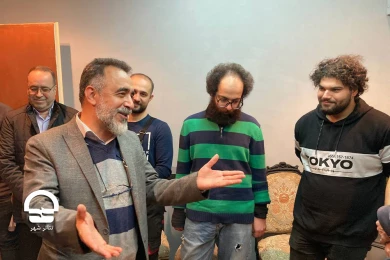بازدید مدیرکل هنرهای نمایشی و مدیرعامل انجمن هنرهای نمایشی از تئاتر شهر در آستانه برگزاری جشنواره تئاتر فجر 
عکس: پرویز گوهری راد ( روابط عمومی مجموعه تئاتر شهر )