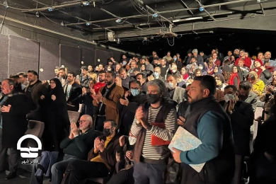 سومین روز از برگزاری چهل و یکمین جشنواره بین المللی تئاتر فجر در تئاتر شهر 
عکس: کاوه کرمی - میلاد میرزاعلی