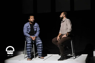" دل لرزه " - کارگاه نمایش 
عکس: رضا معطریان