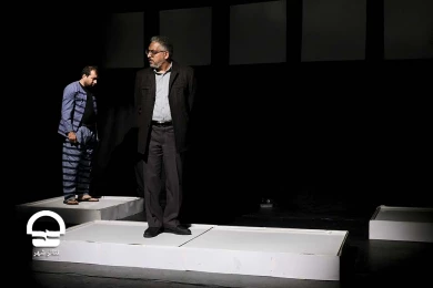 " دل لرزه " - کارگاه نمایش 
عکس: رضا معطریان