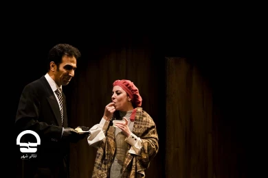 "خدای جهنم" - تالار چهارسو 
عکس: رضا معطریان