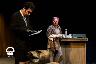 "خدای جهنم" - تالار چهارسو 
عکس: رضا معطریان