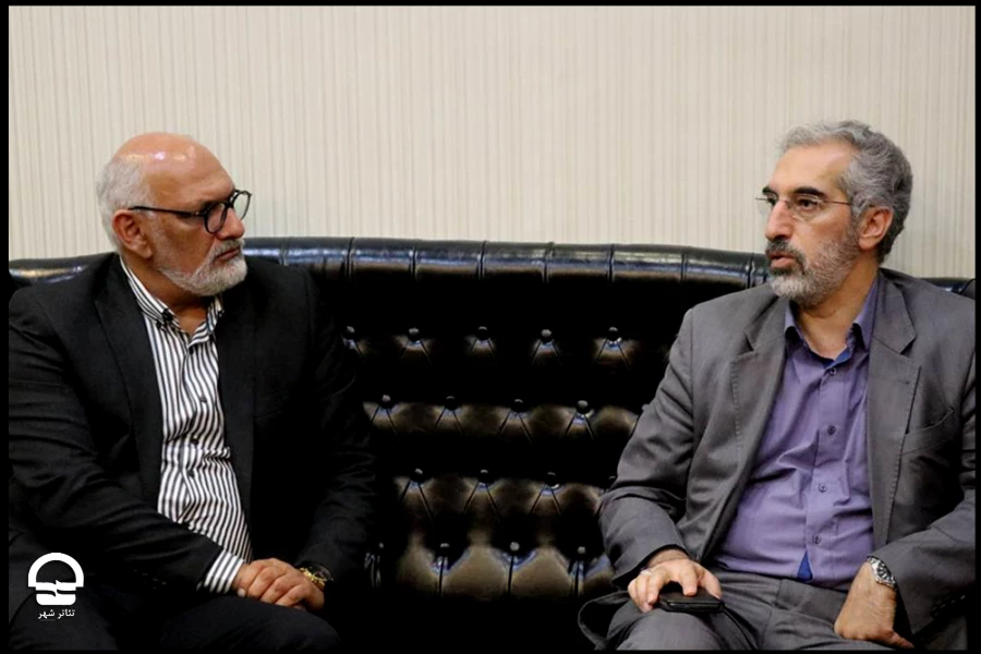 معاون امور هنری وزیر فرهنگ و ارشاد اسلامی  به تئاتر شهر آمد 5