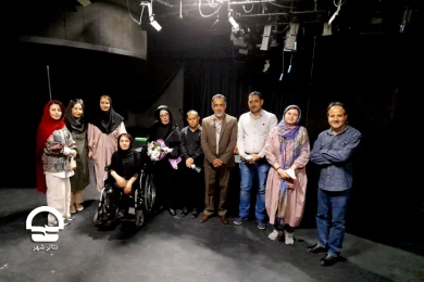 نوزدهمین جشنواره بین المللی تئاتر عروسکی تهران - مبارک 
عکس: پرویز گوهری (روابط عمومی مجموعه تئاتر شهر )