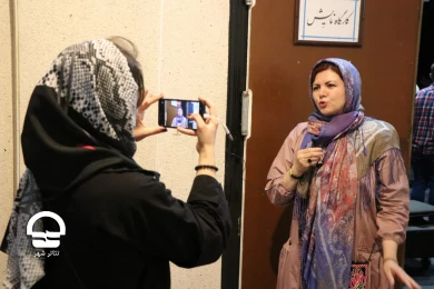 نوزدهمین جشنواره بین المللی تئاتر عروسکی تهران - مبارک 
عکس: پرویز گوهری (روابط عمومی مجموعه تئاتر شهر )