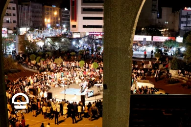 نوزدهمین جشنواره بین المللی تئاتر عروسکی تهران - مبارک 
عکس: پرویز گوهری (روابط عمومی مجموعه تئاتر شهر )