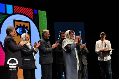مراسم اختتامیه نوزدهمین جشنواره بین المللی تئاتر عروسکی تهران - مبارک 
عکس: کاوه کرمی