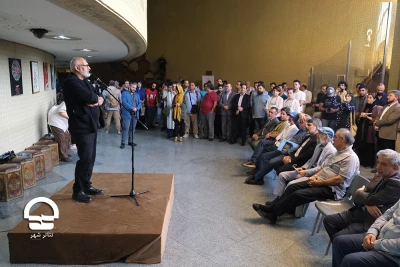 گردهمایی هنرمندان تئاتر  برای استمرار طرح پاکسازی حریم تئاتر شهر
عکس: میلاد میرزا علی