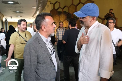 گردهمایی هنرمندان تئاتر  برای استمرار طرح پاکسازی حریم تئاتر شهر
عکس: میلاد میرزا علی