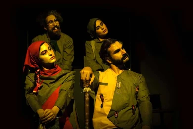 "چخفته" - تالار سایه 
عکس: رضا معطریان