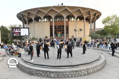 ویژه برنامه "نوای عرشیان و مشق فرشیان" - روز پنجم 
 عکس: کاوه کرمی