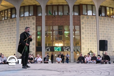 ویژه برنامه "نوای عرشیان و مشق فرشیان" - روز ششم 
 عکس: میلاد میرزا علی
