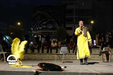ویژه برنامه "نوای عرشیان و مشق فرشیان" - روز ششم 
 عکس: میلاد میرزا علی