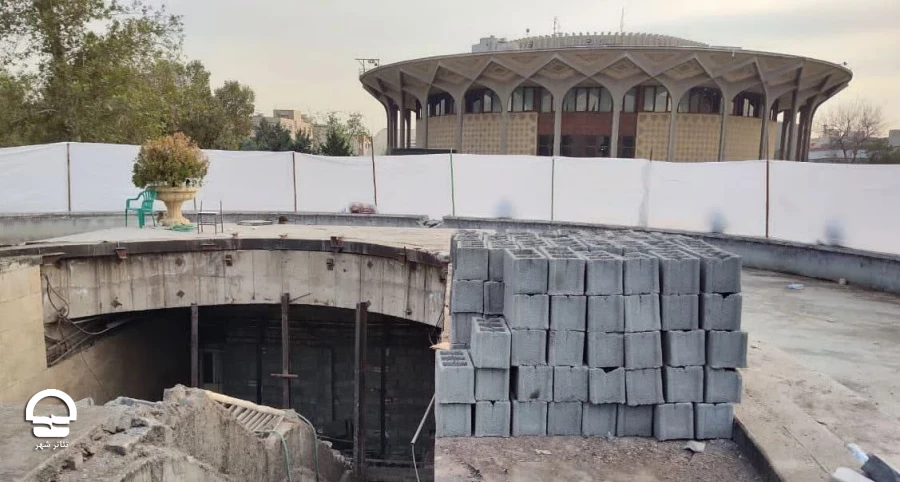 سکوی ضلع شمالی مجموعه تئاترشهر به محل اجرای نمایش آیینی تبدیل می‌شود 2